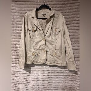 St. John's Bay khaki Utility jacket